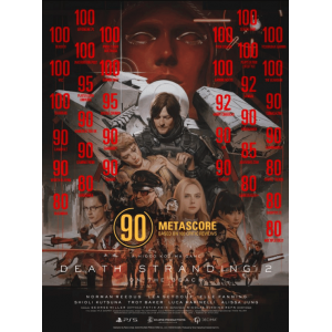 M站90分！《死亡搁浅2》官方晒媒体赞誉图