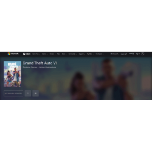 《GTA6》上架Xbox商店！快来添加愿望单