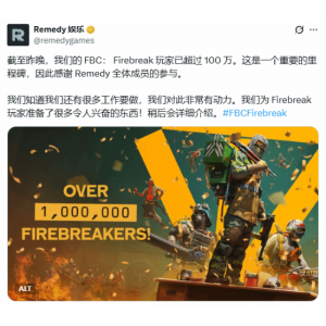 Remedy宣布其多人新作玩家数超100万 网友表示质疑